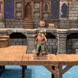 Johan, hammer wielding ranger (32mm scale)