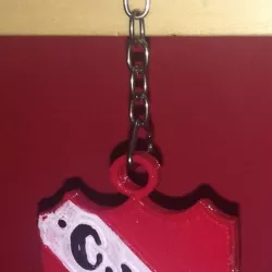 Keychain Independent Athletic Club - Keychain 3D print model
