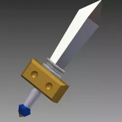 Kokiri Sword Majora's Mask - Redone