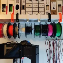 Lack Shelf Filament Guide