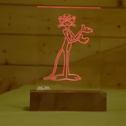 LED lit engraving