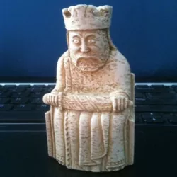 Lewis Chessmen - King