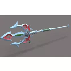 Lightscale trident from the game Legend of Zelda
