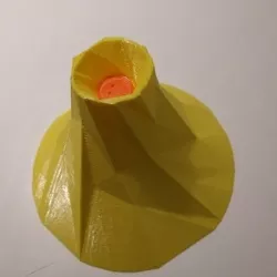 Low Poly Volcano