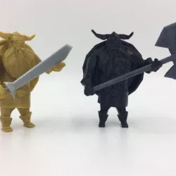 Lowpoly Viking
