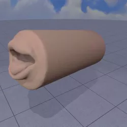 male masturbator mouth tongue with texture masturbator
