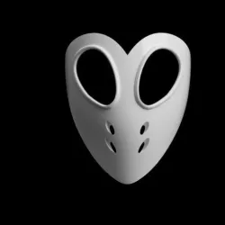 Mashiro Visored Mask - Bleach