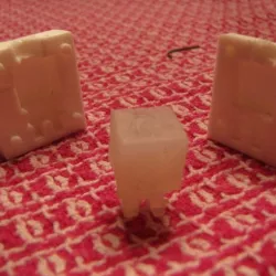 MineCraft Player Hotglue injection mold