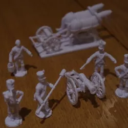 Napoleonics - Part 18 - French Foot Artillery and Limber
