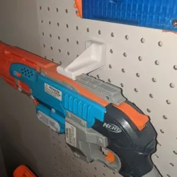 Nerf Blaster Minimalist pegboard mount