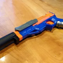 Nerf sharpfire barrel / silencer