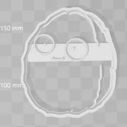 Nut Wallnut plants vs zombies cookie cutter