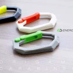 Origami Carabiner by ddf3d.com