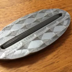 Oval Diamond Paste Pusher