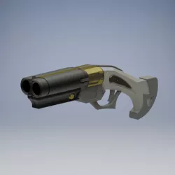 Overwatch Ashe Gangster SKIN Shirt Gun