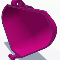 P6 Plain customizable front piece ONLY