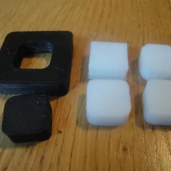 Parametric openscad beveled cube