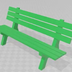 park bench