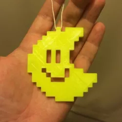 Pixel Moon from Mario Bros games. (I think)
