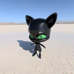 Plagg, the character from Miraculous LadyBug
