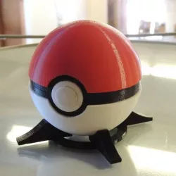 Pokeball (with button-release lid)