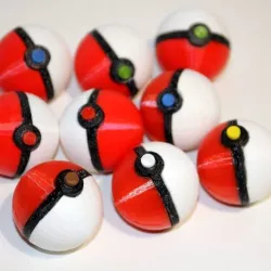 Pokemon Ball - easy to print and build