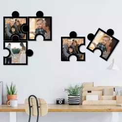 Puzzle photo frames
