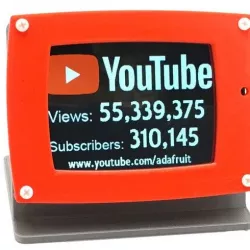 PyPortal YouTube Bezel