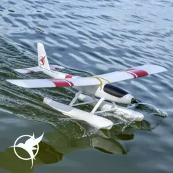 RC seaplane test part