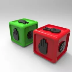 Rock-Paper-Scissors Dice