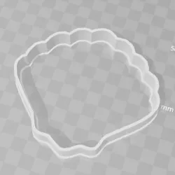 shell sea cookie cutter