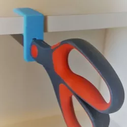 Simple Bracket for Scissor storage