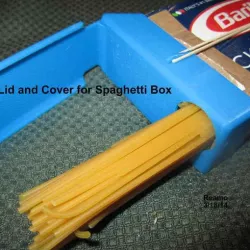 Spaghetti Box End With Cover