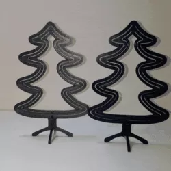 Spinning Christmas tree - Table top decoration
