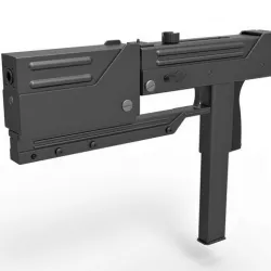 Submachine gun modified MAC-11 from the movie Blade 1998