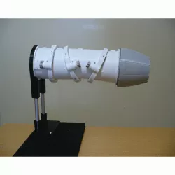 Swivel Nozzle for Jet Engine, 3 Bearing Type, [Phase 1]