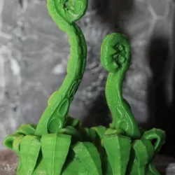 Tabletop plant: Double Fern Tentacle (17 Leaves)