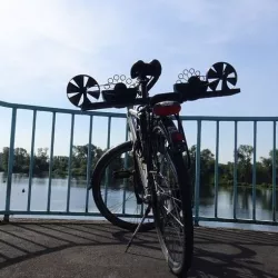 The Bicycle Bubble Machine