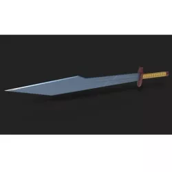 Thor's sword from movie Thor Ragnarok