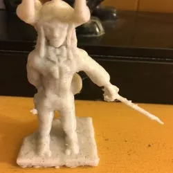 Tiefling Bard wielding Rapier/bow