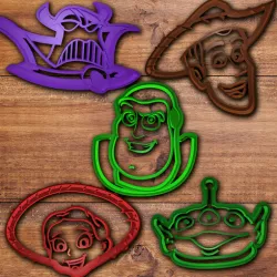 Toy Story Cookie cutter set