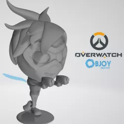 Trace Overwatch Figurine