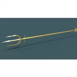 Trident of King Atlan from movie Aquaman