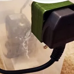 UK plug dummy socket / holder