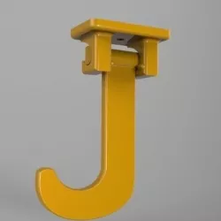 Under Cabinet Banana Hook