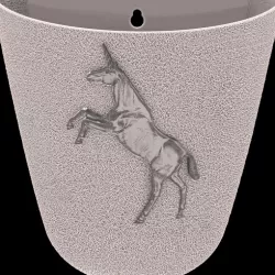 Unicorn-Wall-Flower-Pot_Rough_version