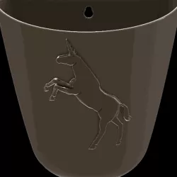 Unicorn-Wall-Flower-Pot_Smooth_version