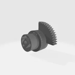 VAG EGR valve 03G 131 501 replacement gears