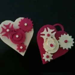 Valentine Gears Pin/Pendant