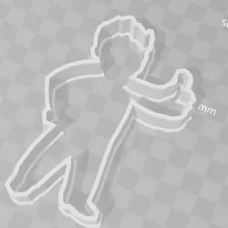 Vaultboy Fallout Cookie Cutter
